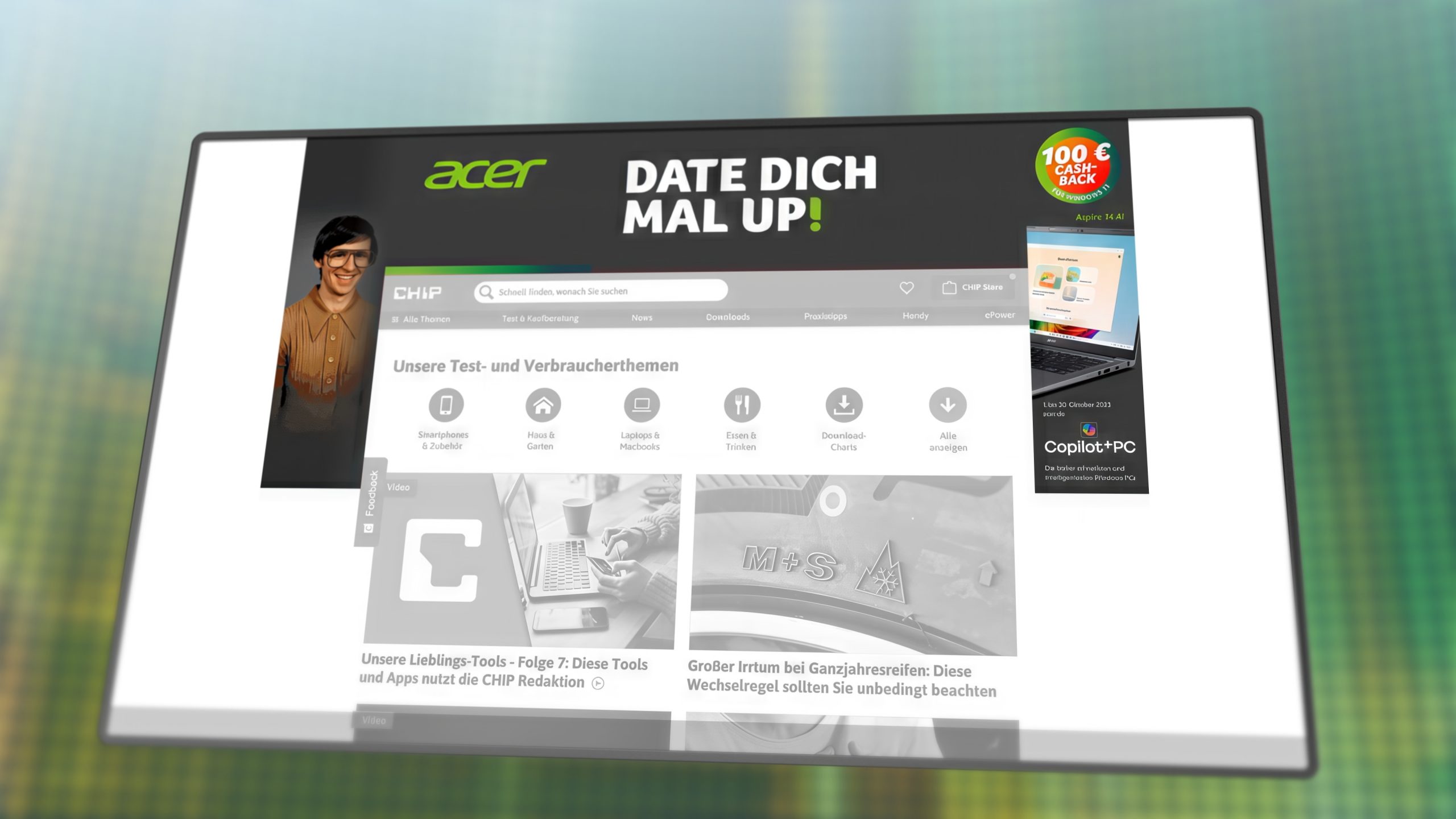 Acer Kampagnen-Video: Szene aus dem Imagefilm