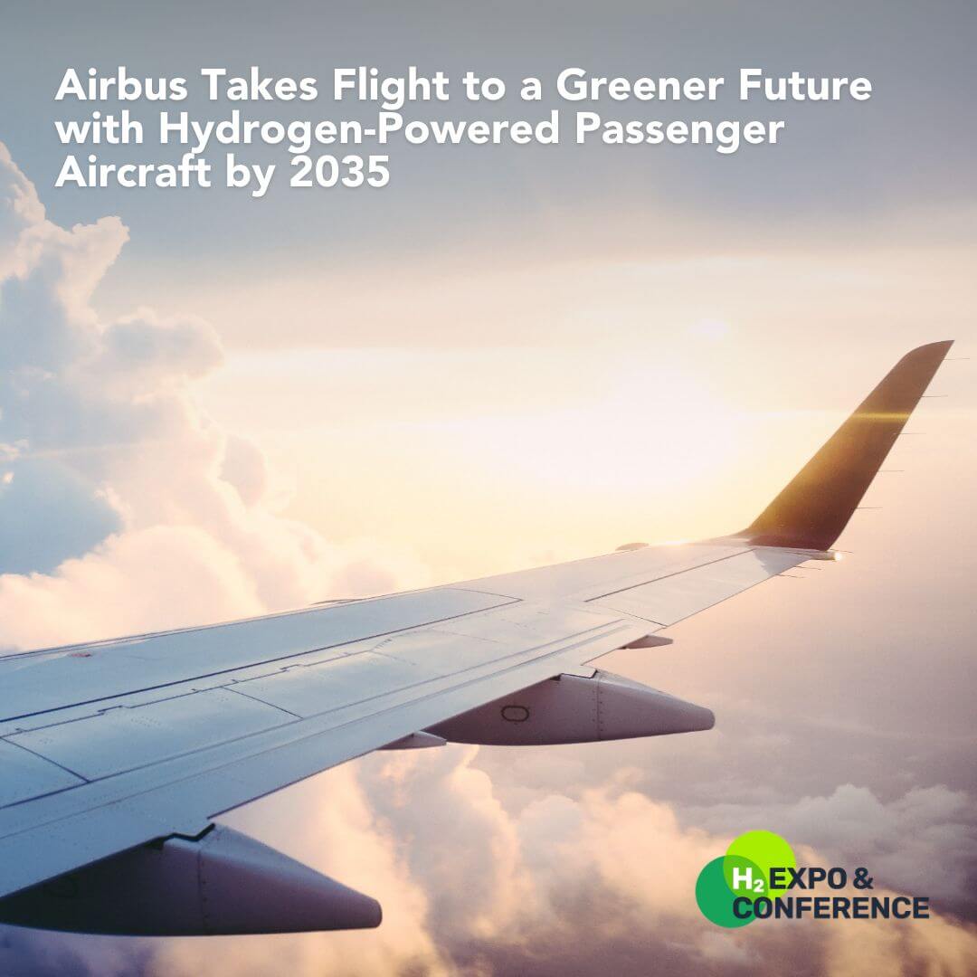 LinkedIn-Anzeige: Wasserstoff in der Luftfahrt mit Airbus